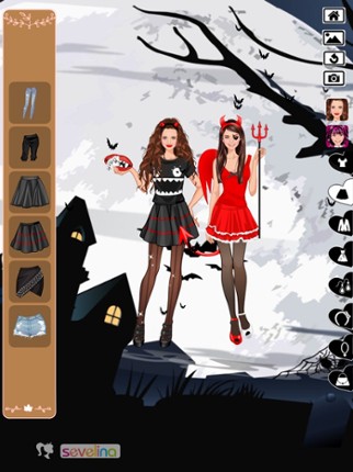 Halloween  spooky dressup screenshot