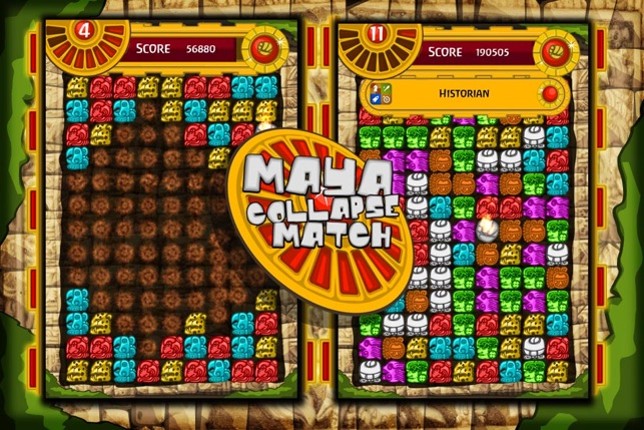 Maya Collapse Match Lite screenshot