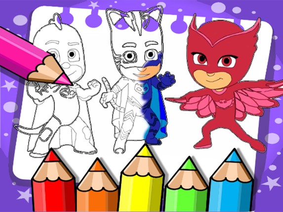 PJ Masks Coloring Book Image