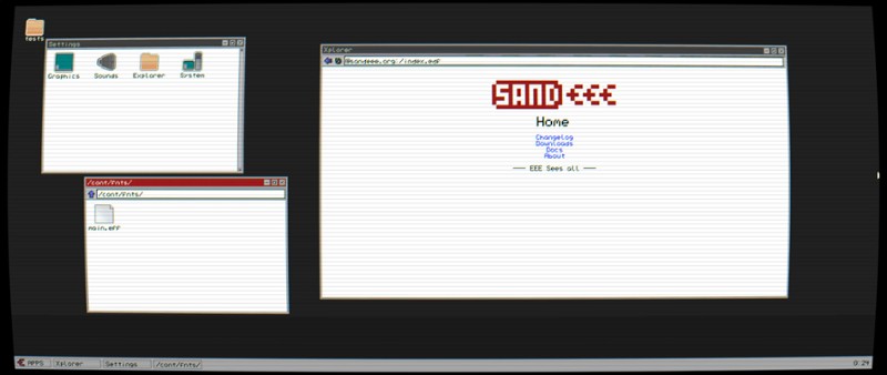 SandEEE screenshot