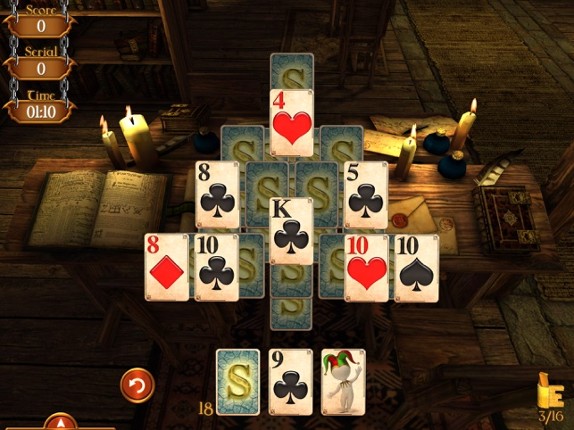 Solitaire Dungeon Escape Lite screenshot