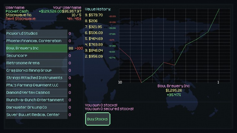 STOCKWAVE ONLINE screenshot