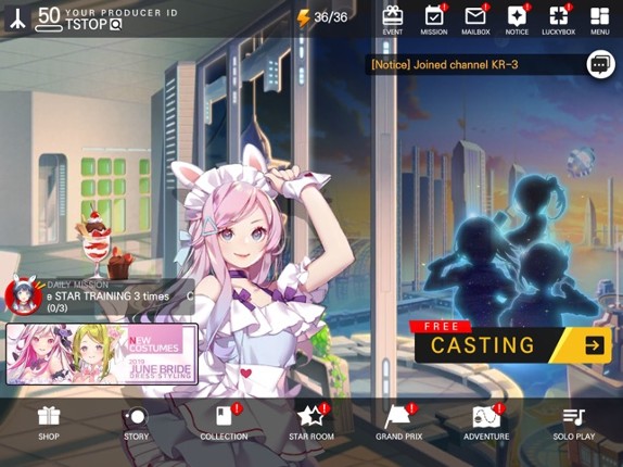 TAPSONIC TOP - Music Game screenshot