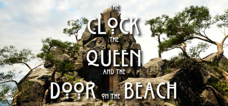 The Clock the Queen and the Door on the Beach Image