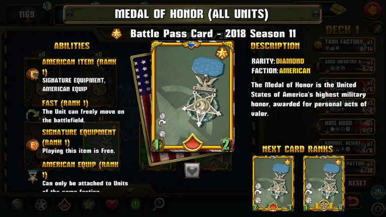 World War II: TCG screenshot