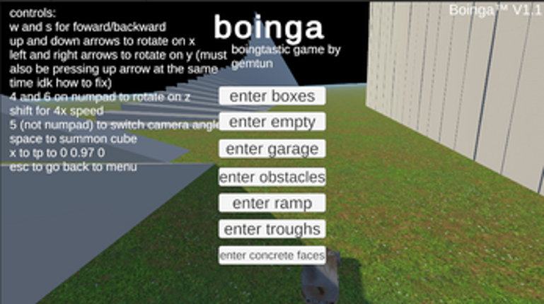 Boinga screenshot