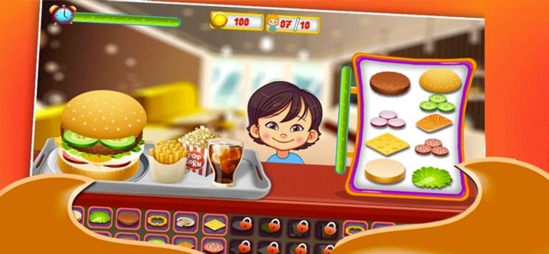 Fast Food Cooking Simulation screenshot