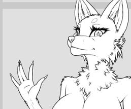 Female Vulpine Fox Furry Base Image