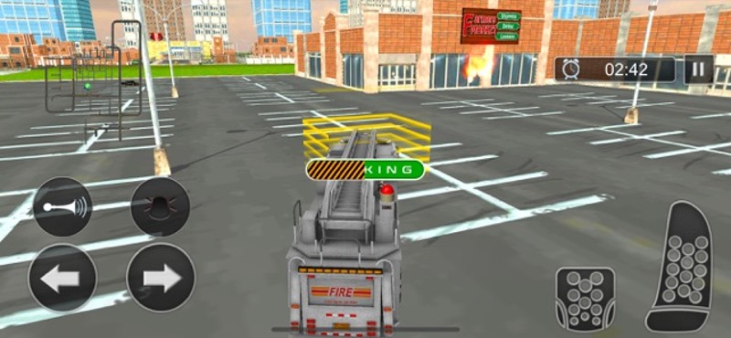 Fire Truck Driving Simulator screenshot