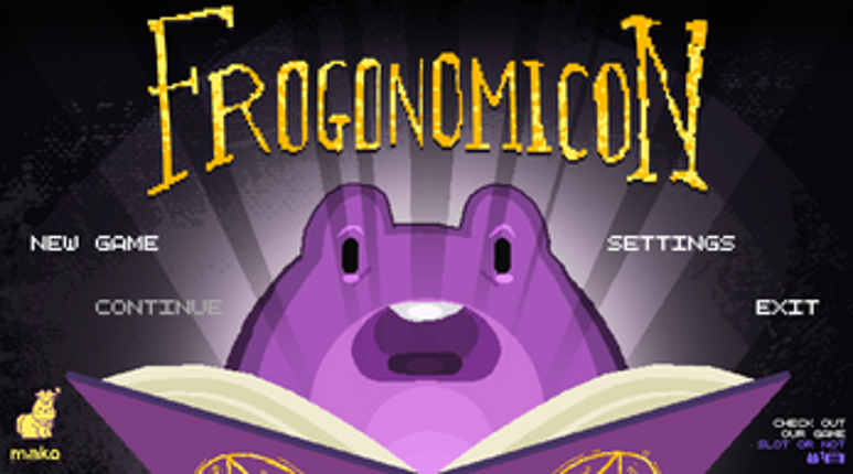 Frogonomicon: Jam Version screenshot