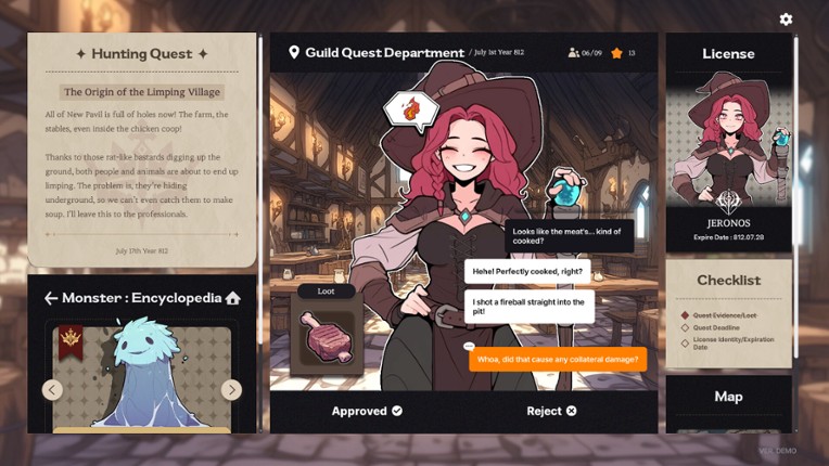 Galvatein : Adventurers' Guild screenshot