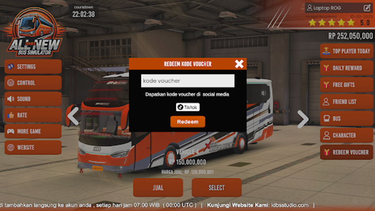 IDBS Bus Simulator screenshot
