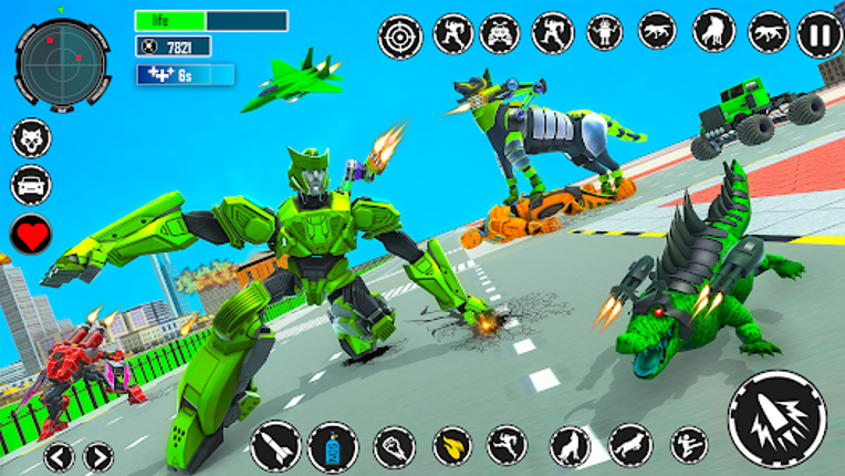 Mech Animal Robot: Wolf Robot Image