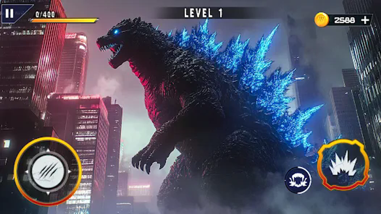 Monster Dinosaur Rampage Game screenshot