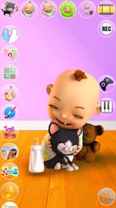 Talking Baby Games with Babsy Image