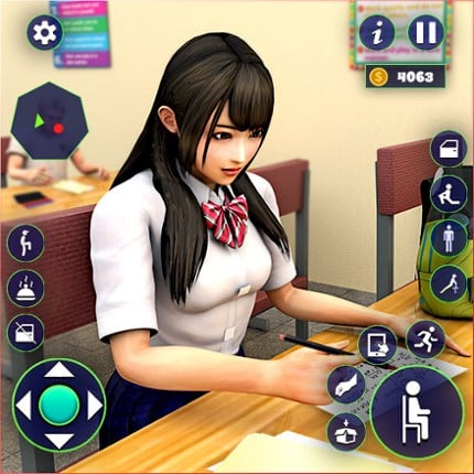 School Girl Life Simulator 3D Image