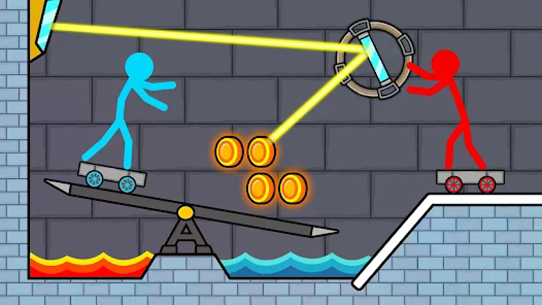 Red and Blue Stick: Animation screenshot