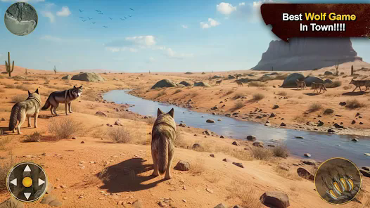 The Wolf Game: Wild Animal Sim Image