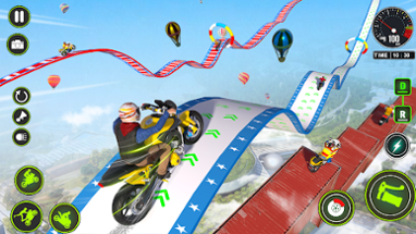 GT Mega Ramp Stunt Bike Games Image