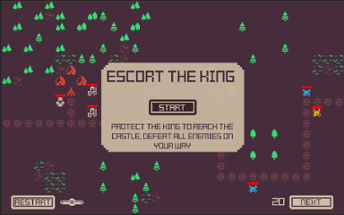 Escort the King Image