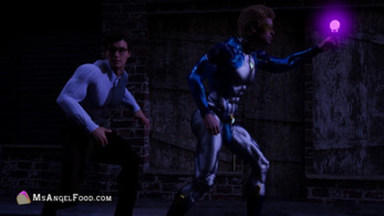 The Coming End: A Gay Superhero Romance Novel Image