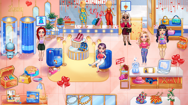 Emma's Journey: Fashion Shop Image