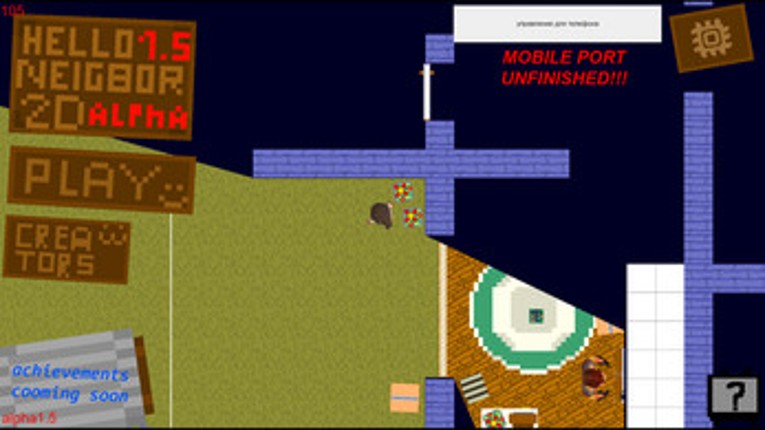 hello neighbor 2d (old) Image