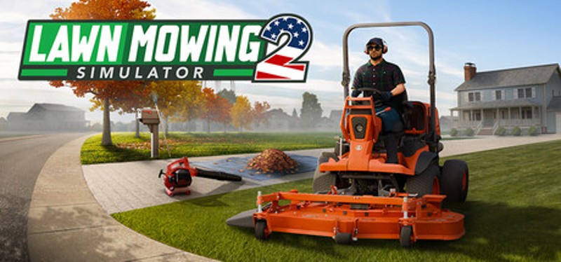 Lawn Mowing Simulator 2 Game Cover