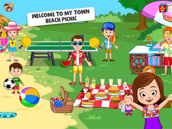 My Town : Beach Picnic screenshot