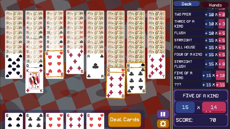 Pokitaire screenshot