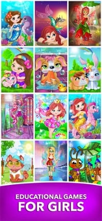 Princess Fairy Puzzle for Kids screenshot
