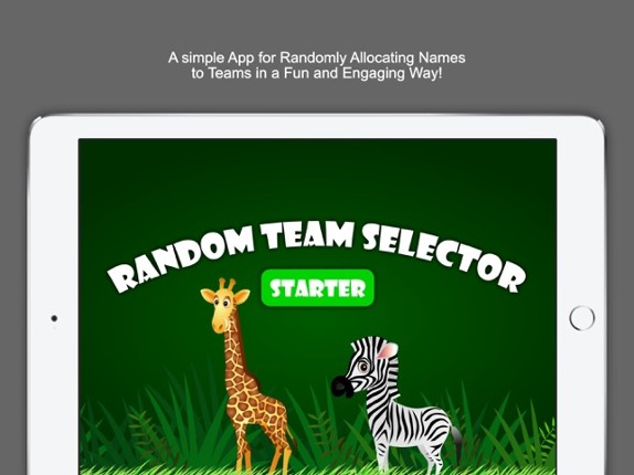 Random Team Selector Starter Image