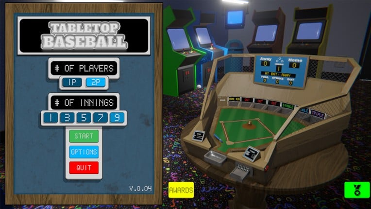 Tabletop Baseball screenshot