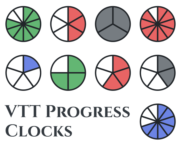 Games like VTT Progress Clocks