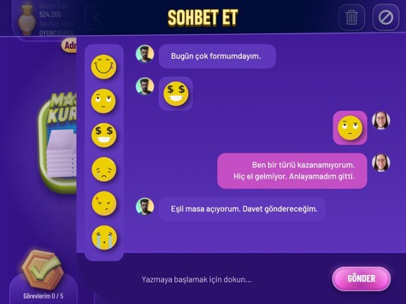 101 Okey Canli - Online Rummy screenshot