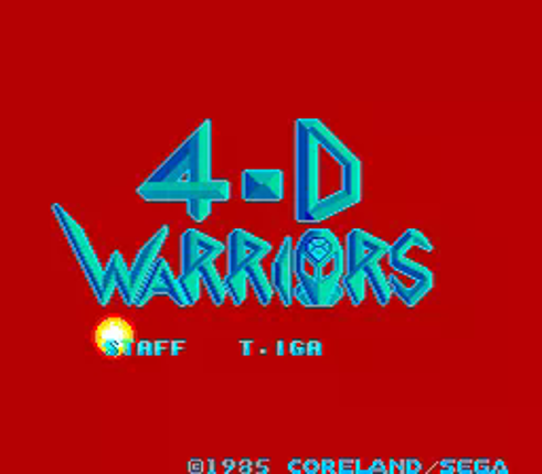 4-D Warriors Game Cover