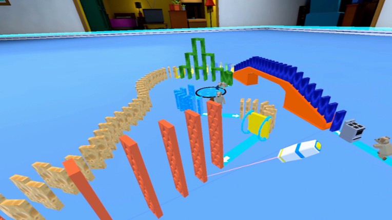 Bulk Dominoes VR: Kinetic Rush screenshot