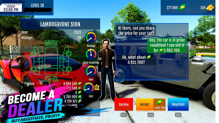 Car Sales Simulator screenshot