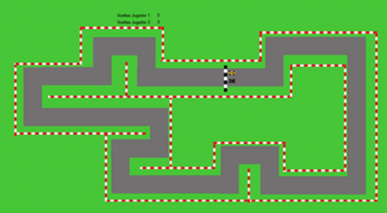 CARRERA 2 JUGADORES screenshot