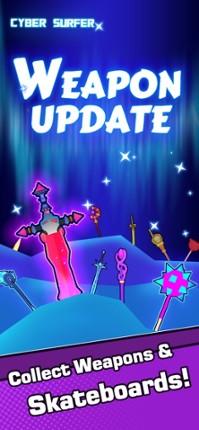 Cyber Surfer: EDM & Skateboard screenshot