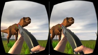 Dinosaurs Hunting VR Cardboard Image