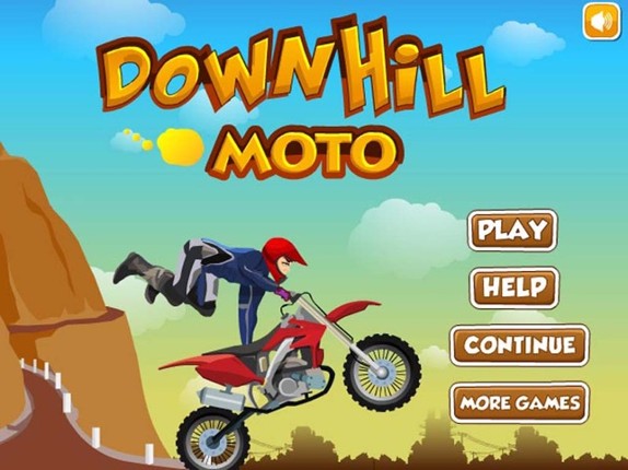 Down Hill Crazy Moto Racing screenshot