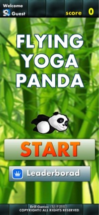 Flappy Yoga Panda screenshot