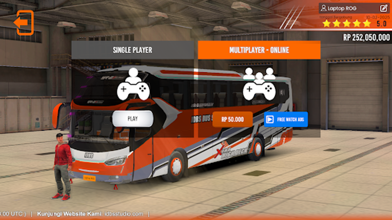 IDBS Bus Simulator screenshot