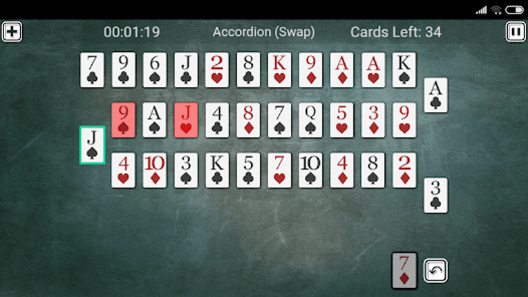 Accordion Solitaire Image