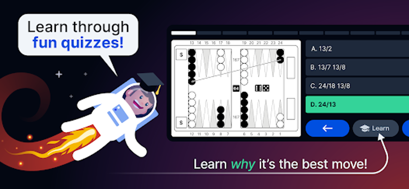 Backgammon - Play and Learn screenshot