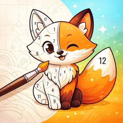 Color Number: Paint by Number Image