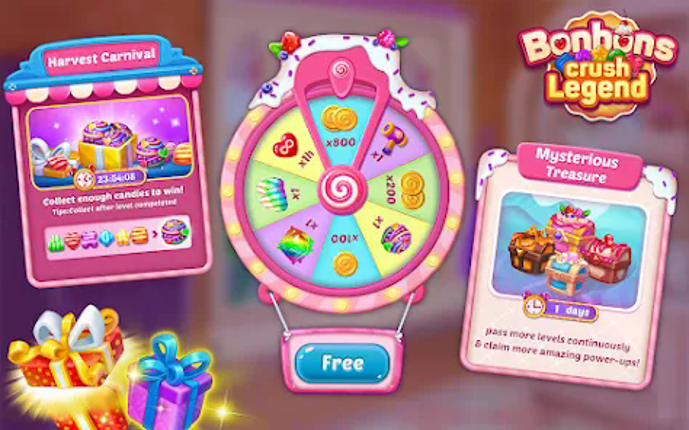 Bonbons Crush Legend - Match 3 screenshot