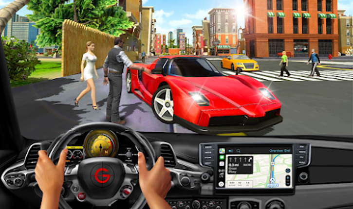 Racing Car: Highway Traffic Image