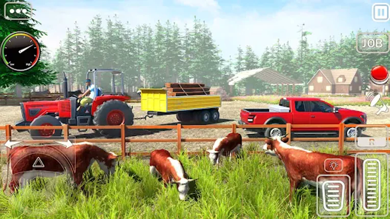 Farmer Tractor Driving Games Image